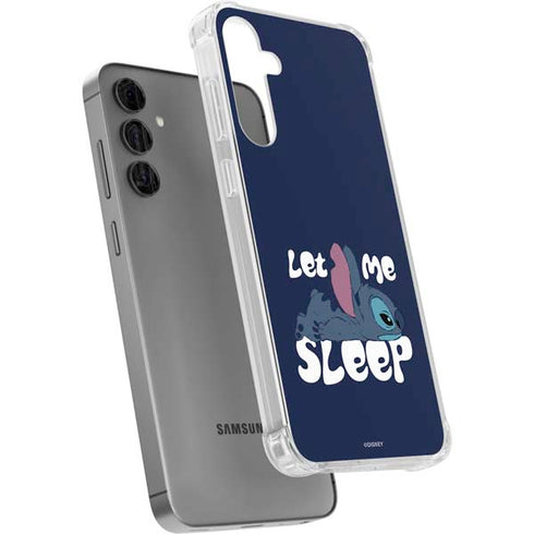 Disney Lilo and Stitch Let Me Sleep Galaxy S24 Plus Clear Case